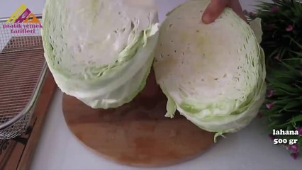 en LEZZETLİ LAHANA TARİFİ  Mutlaka denemelisiniz