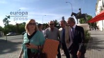 Mario Conde o el rejoneador Fermín Bohórquez no se pierden una tarde de toros en La Maestranza