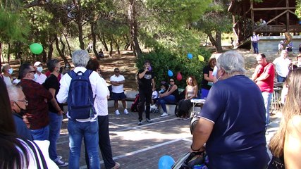 Η συγκέντρωση στο Αττικό Άλσος - Μέρος 1ο (αρχείο MAH02930)