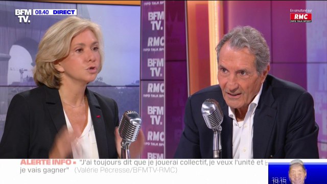 Valérie Pécresse: J'ai toujours dit que je jouerai collectif; je veux l'unité et je veux surtout gagner