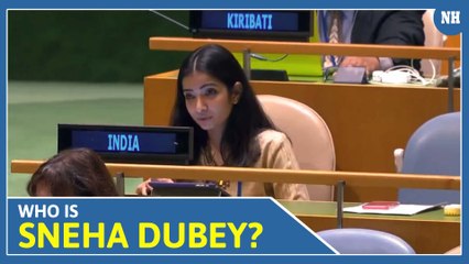 IFS officer & Junior Diplomat Sneha Dubey wins everybody's heart with her reply to Pak PM