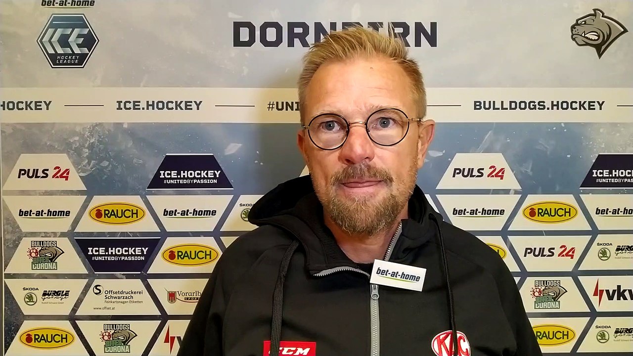 4.Runde: Petri Matikainen (KAC) nach Niederlage gegen Dornbirn