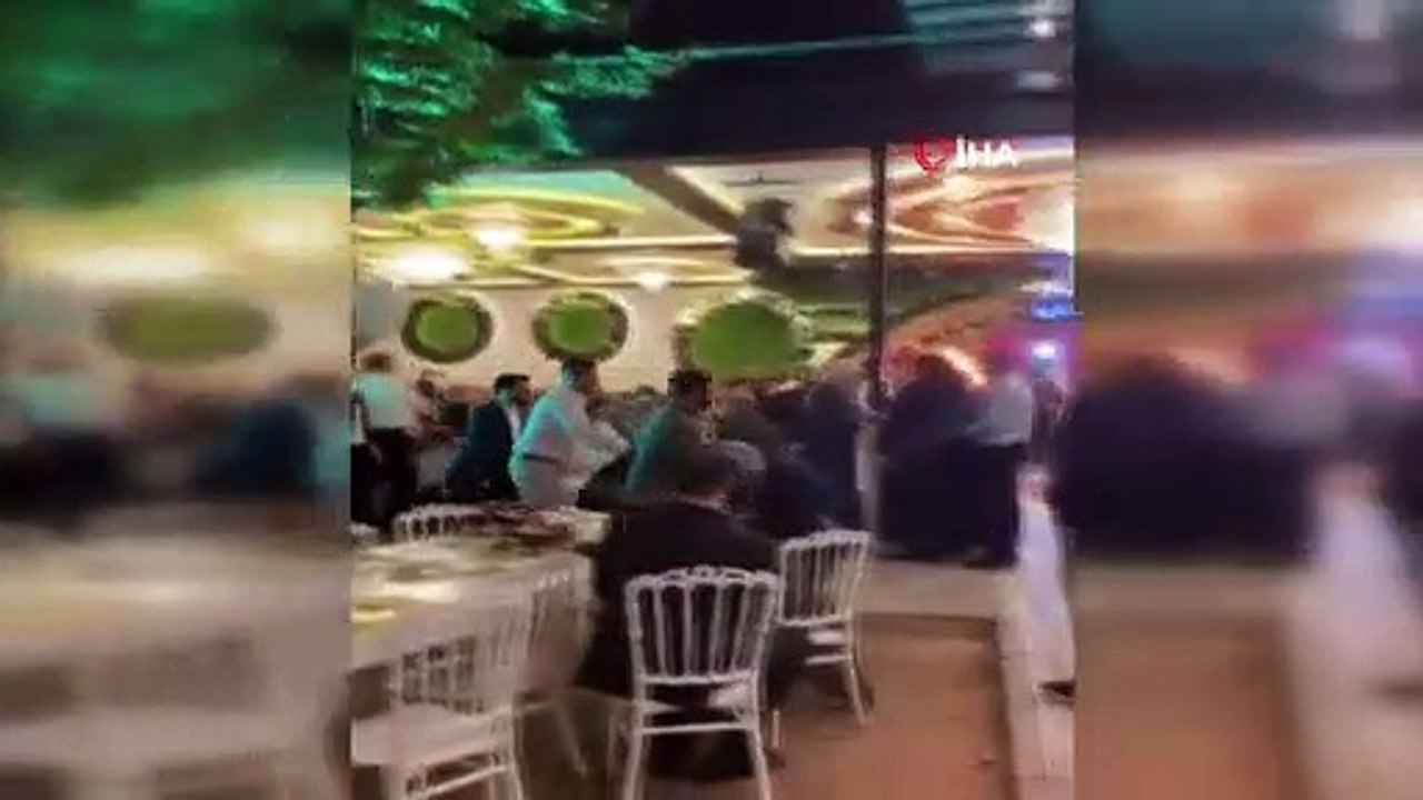 Bursa'da ilginç anlar! Kamyoncu düğünü böyle olur