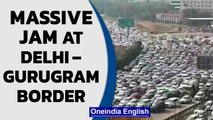 Bharat Bandh: Delhi – Gurugram border sees massive jam | Oneindia News