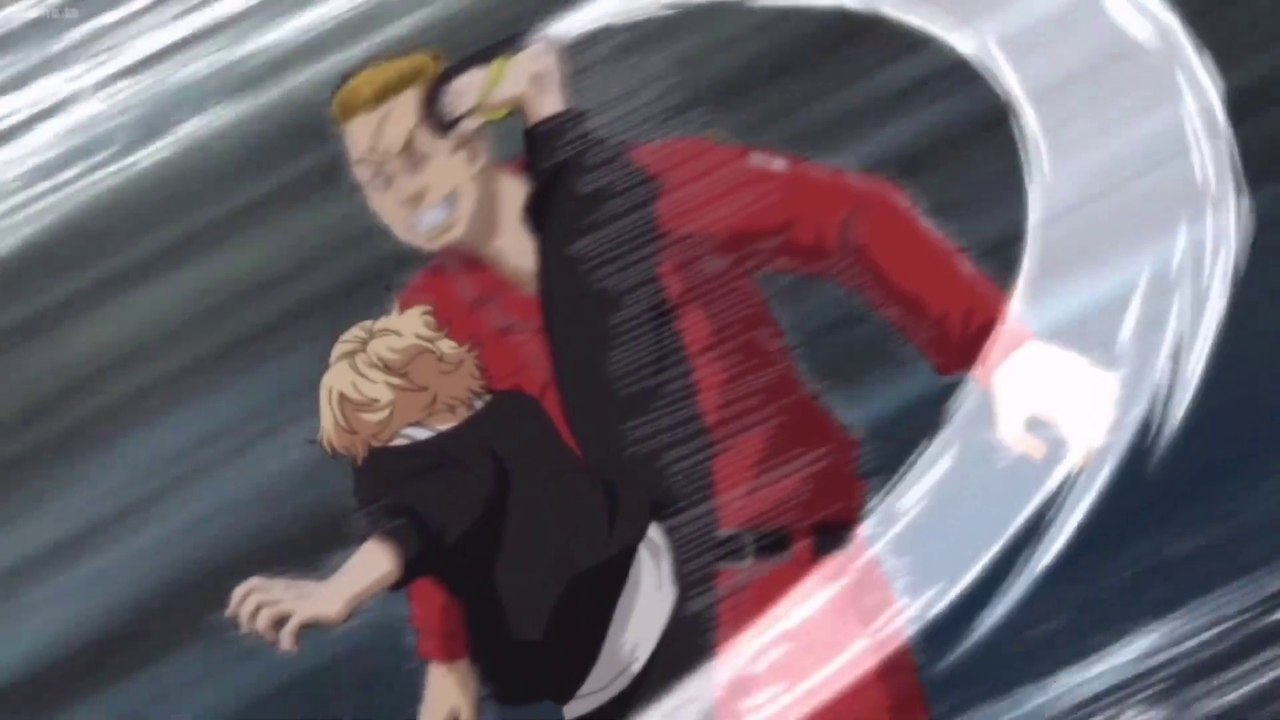 Mikey fighting scenes  Tokyo revengers episode 7
