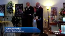 Les proches de la jeune voyageuse américaine Gabby Petito, dont la disparition et la mort brutale ont suscité une vive émotion aux Etats-Unis, étaient rassemblés hier près de New York pour ses obsèques - VIDEO