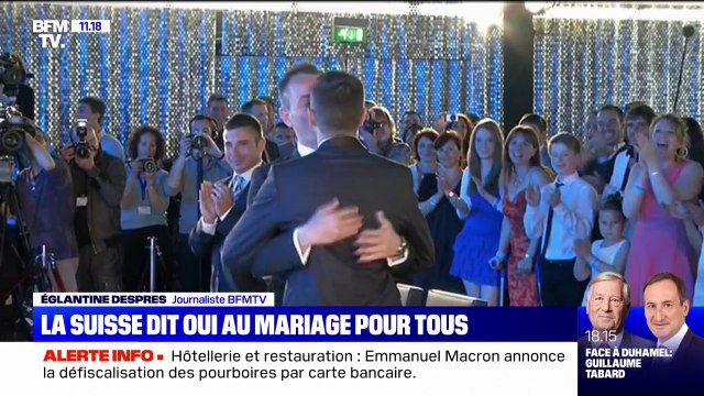 La Suisse dit Oui au mariage pour tous