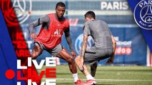 Replay : 15 minutes d'entraînement avant Paris Saint-Germain - Manchester City