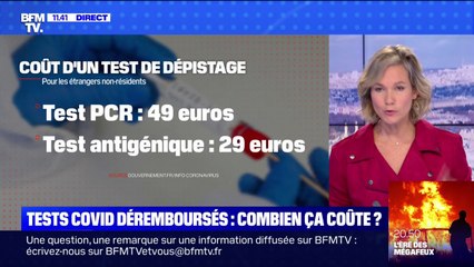 Скачать видео: Combien coûtent les tests Covid déremboursés ? - BFMTV répond à vos questions