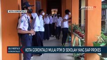 Kota Gorontalo Mulai PTM DI Sekolah Yang Siap Prokes