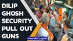 Dilip Ghosh's security pull out guns to disperse TMC workers who 'attacked' | Oneindia News