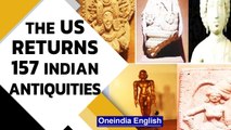 NY District Attorney office returns 157 Indian artefacts, Indian govt thanks US | Oneindia News