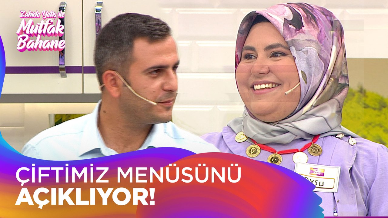 Çiftimizin yemek menüsünü açıklıyor! - Zahide Yetiş ile Mutfak Bahane 27 Eylül 2021