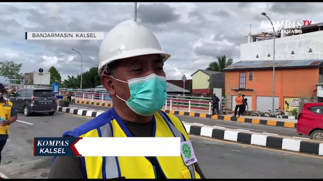 Setelah Viral di Medsos, Jembatan Sei Alalak Banjarmasin Akhirnya Dibuka