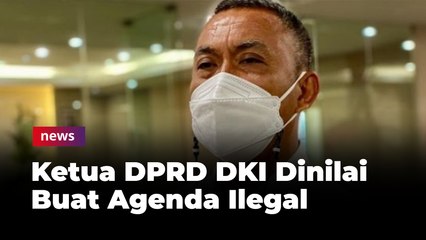 Selipkan Agenda Interpelasi Anies saat Rapat Bamus, Prasetio Dinilai Bikin Agenda Ilegal