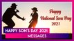 National Sons Day 2021 Greetings: Happy Son’s Day Wishes, Messages and Quotes To Send on Special Day