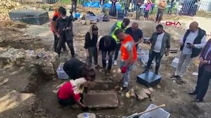 Ordu'da arkeolojik kazıda yeni lahit mezara ulaşıldı