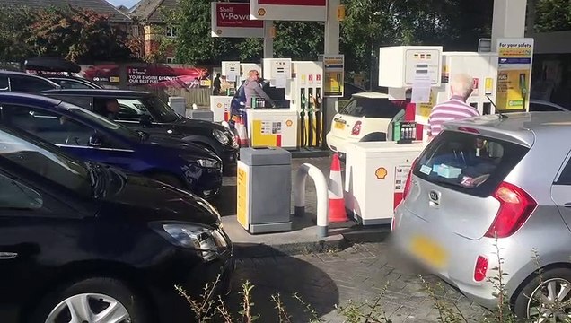 Petrol queues Alwoodley