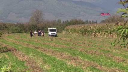 FINDIK BAHÇESİNDE ÖLÜ BULUNDU