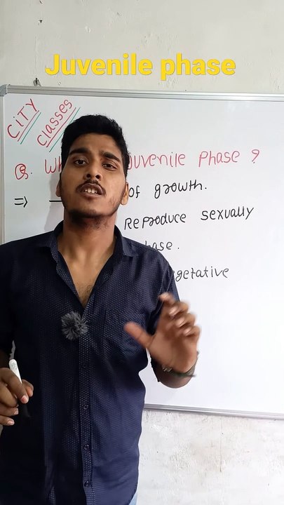Juvenile phase | Juvenile phase in Hindi | Juvenile phase biology | what is Juvenile phase #cityclasses