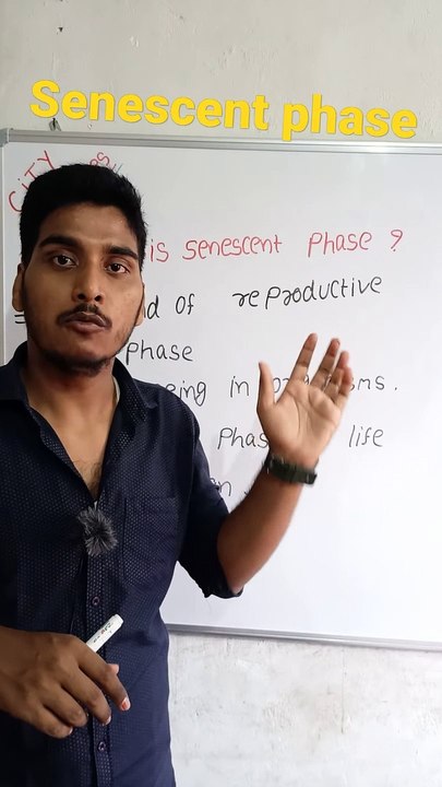 Senescent phase | senescent phase in Hindi | senescent phase biology | what is senescent phase #cityclasses