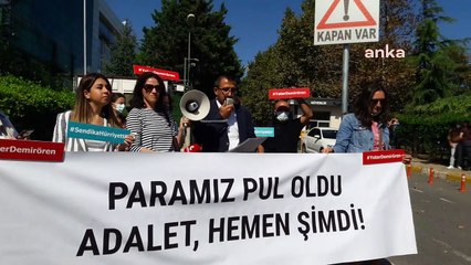 Hürriyet gazetesi'nde işten çıkarılan 45 gazeteci haklarını 2 yıldır alamıyor; "mühendisi kamyon şoförü, tüp dağıtıcısını matbaada uzman gösterdiler"