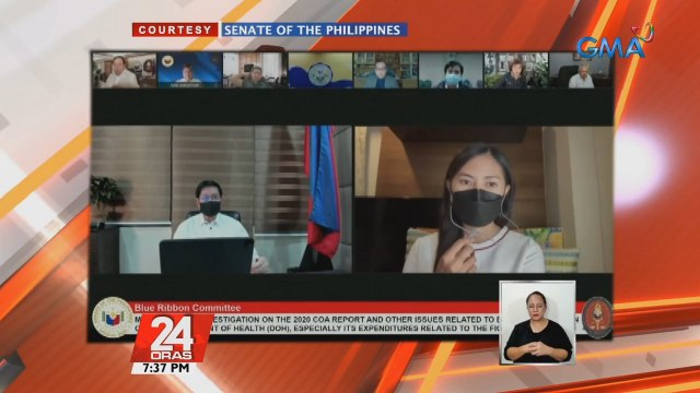 Pharmally Secretary at Treasurer na si Mohit Dargani, itinanggi ang akusasyong dinoktor ang production date ng mga in-order na face shield | 24 Oras