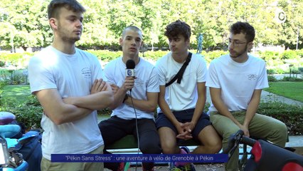 Reportage - "Pékin Sans Stress" : une aventure à vélo de Grenoble à Pékin