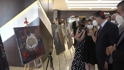 Romatizmal hastalıklardan resim yaparak kurtuldular