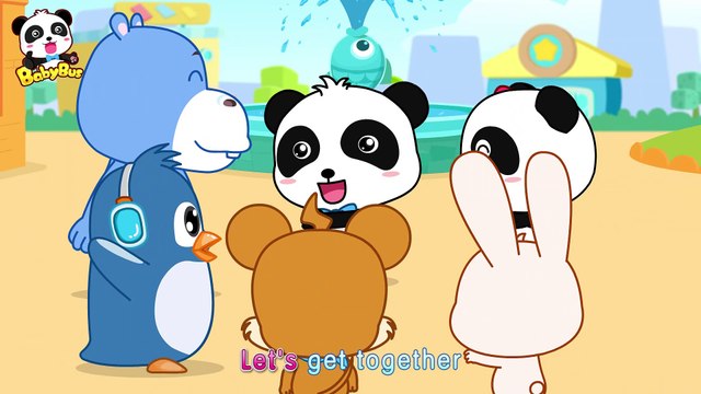 Baby Panda Shares Candies | Different Shaped Lollipops | Kids Love Sharing | BabyBus