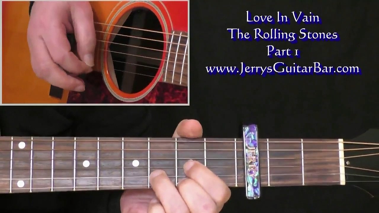 The Rolling Stones Love In Vain Lesson (intro only)