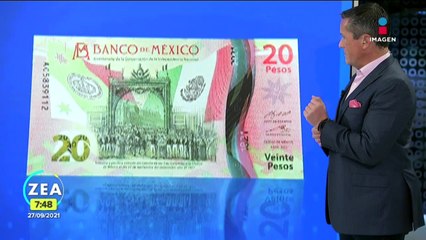 Banxico presenta el nueve billete de 20 pesos conmemorativo; así es