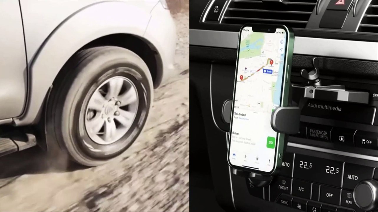 CD Phone Holder for Car, [Ultra Sturdy] AINOPE Car Phone Mount