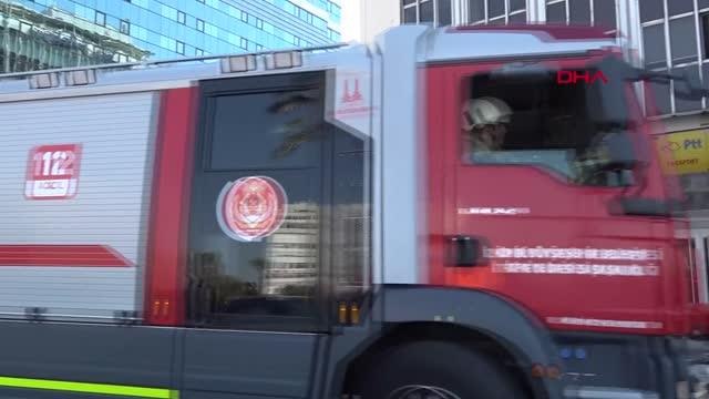 İZMİR İTFAİYESİ'NDEN NEFES KESEN TATBİKAT