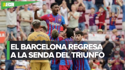 Barcelona vuelve a sonreír con triunfo sobre el Levante