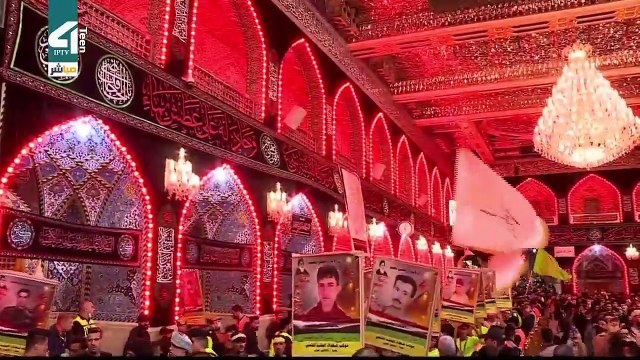 مراسيم زيارة الاربعين- كربلاء المقدسة ليلة 20 صفر 1443