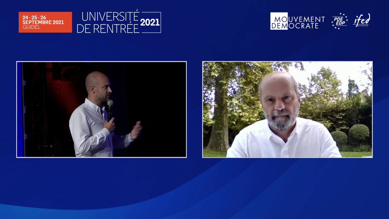 Intervention de Jean-Michel Blanquer - UR2021