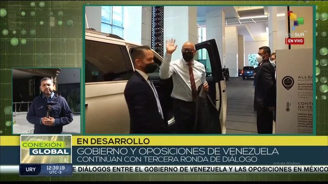 Delegaciones de diálogo de Venezuela cumplen agenda en México