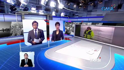 Pinoy seaman, hindi umurong sa dance challenge kahit nasa North Pole | Saksi