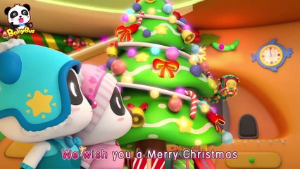 Naughty Hamburger Slips down | Baby Panda Chef,  Kitchen Play | Christmas Song | BabyBus