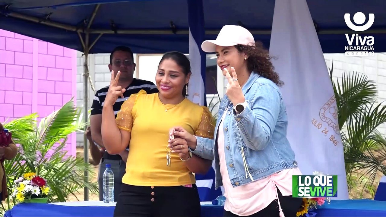 Alcaldía de Managua entrega 150 viviendas nuevas en urbanización Villa Jerusalén
