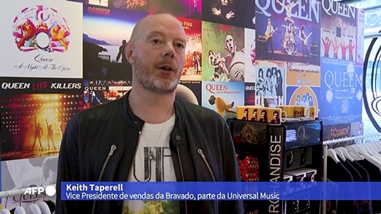 Loja ‘pop-up’ da banda Queen é aberta em Londres