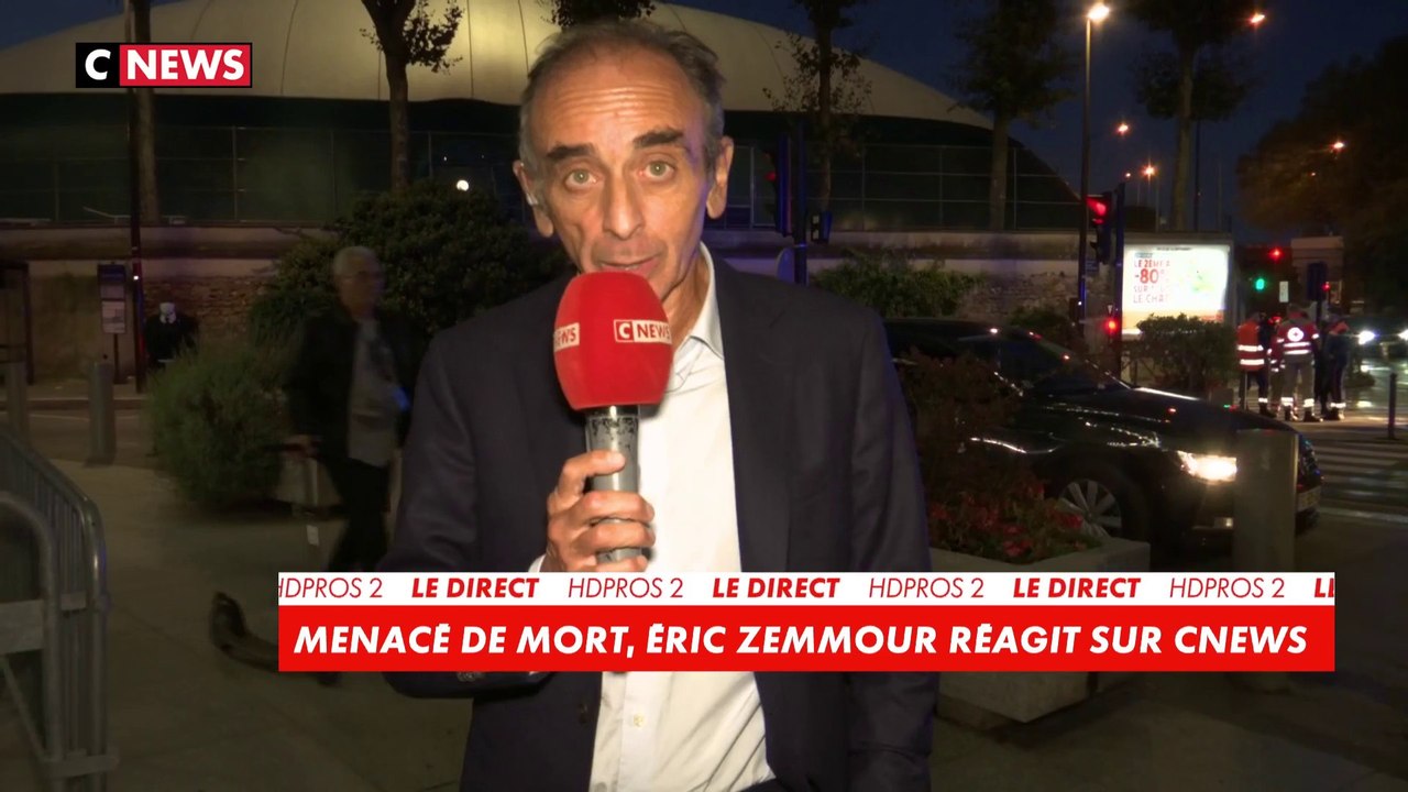 Eric Zemmour menacé de mort : «C'est ce qui arr...
