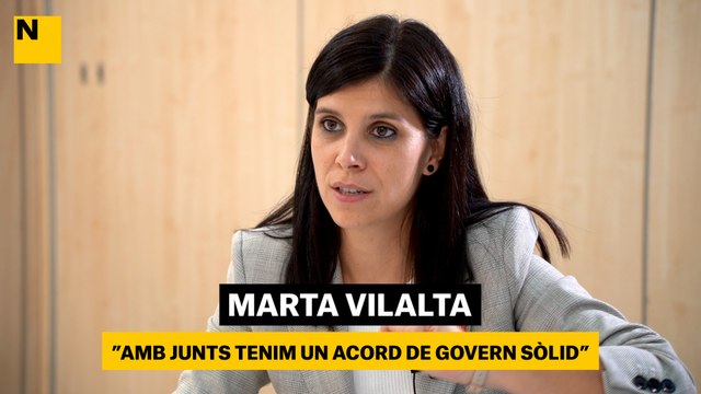 Marta Vilalta: Amb Junts tenim un acord de govern sòlid