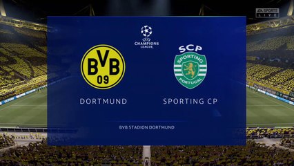 Borussia Dortmund vs Sporting || Champions League - 28th September 2021 || Fifa 21
