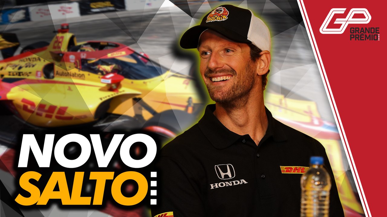 GROSJEAN DÁ SALTO NA INDY. AGORA É HORA DE VENCER CORRIDAS | GP às 10