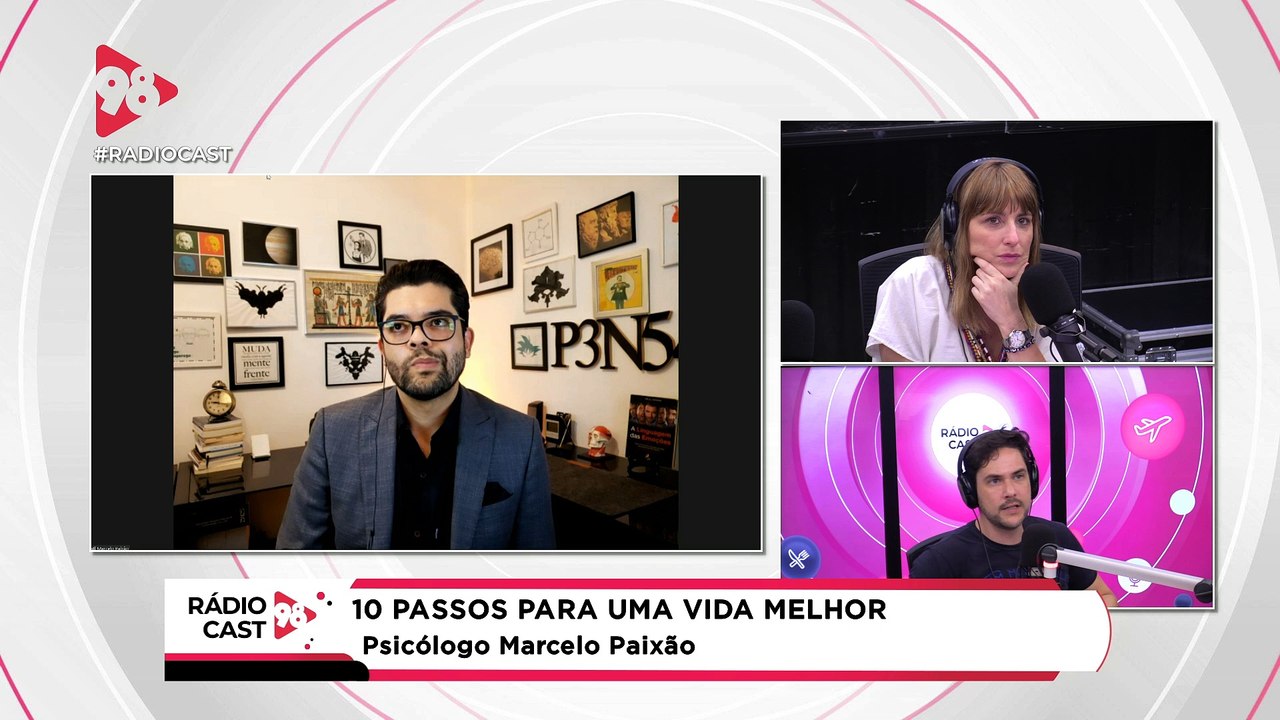 RádioCast98 27/09/21 - A dor não é inimiga: Psicólogo conta os 10 passos para uma vida melhor