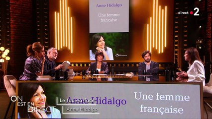 Anne Hidalgo, invitée de l'émission On est en direct sur France 2