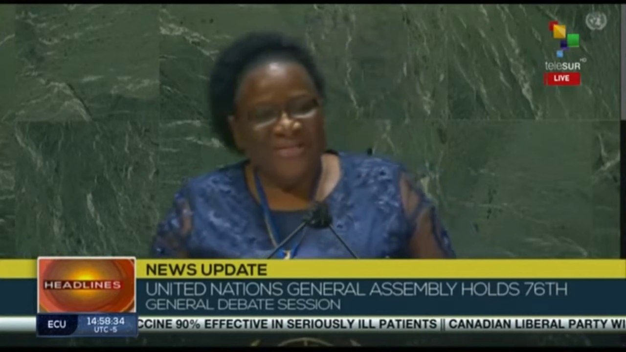 "We reiterate our commitment to serve the principles of the United Nations"