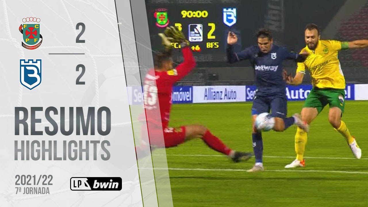 Highlights: Paços de Ferreira 2-2 Belenenses SAD (Liga 21/22 #7)